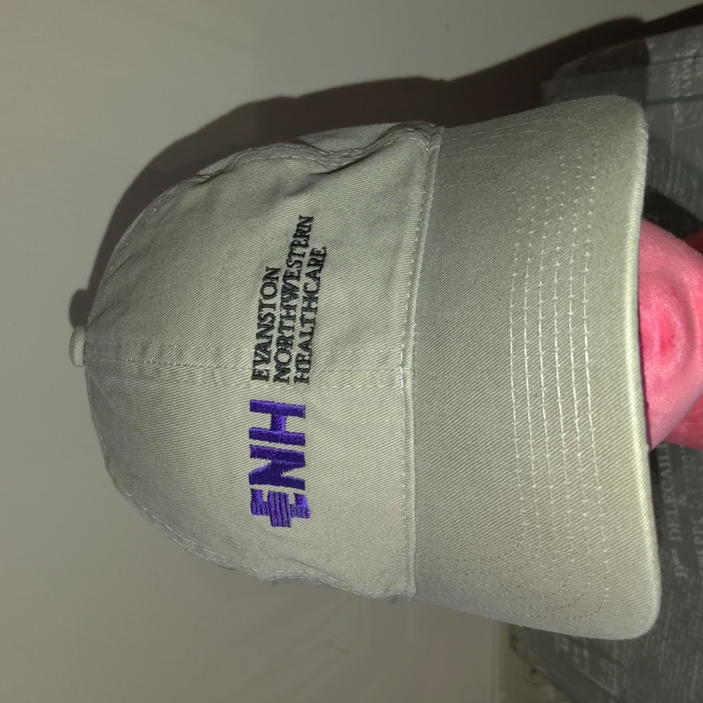 Evanston Northwestern Healthcare Embroidered Logo Strapback Cap Hat